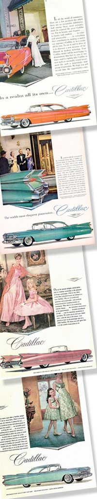 Classic Cadillac Adverts