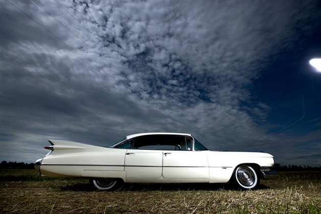 Classic Cadillac Hire for Film and TV promotion